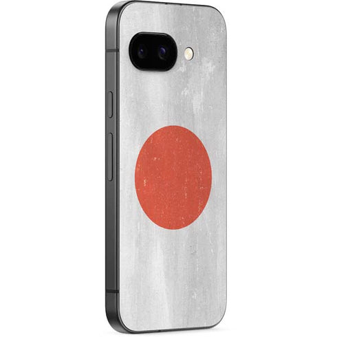 Japanese Flag Distressed Google Pixel 9a Skin